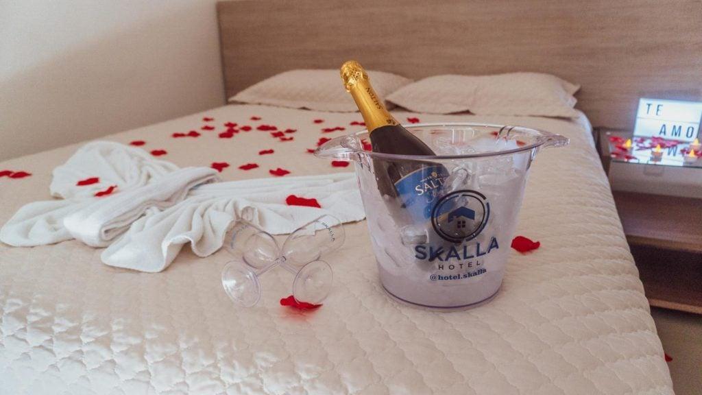 Hotel Skalla - Melhor Custo Beneficio テイシェイラ・デ・フレイタス エクステリア 写真